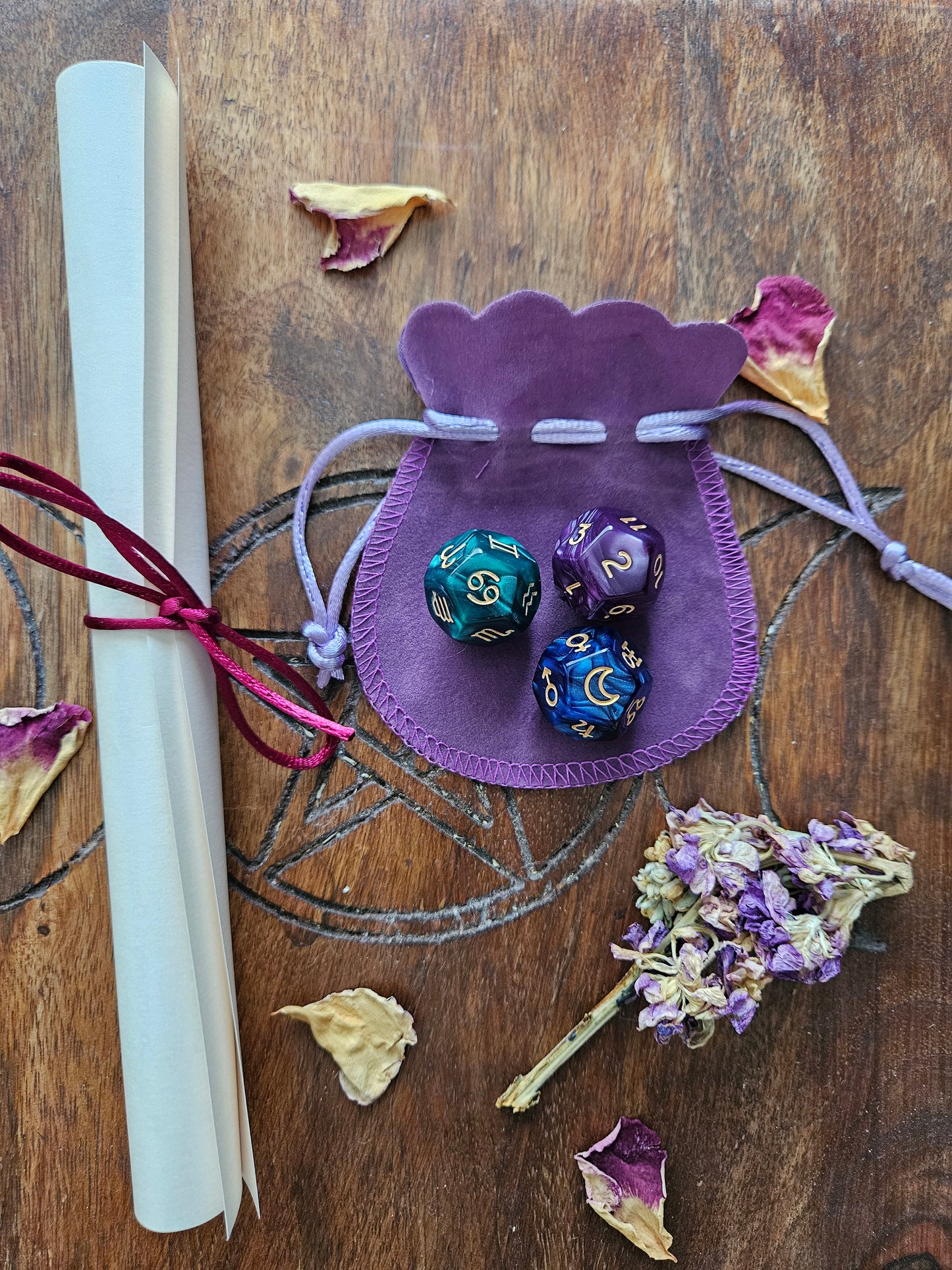 Astrology Dice and Instructions