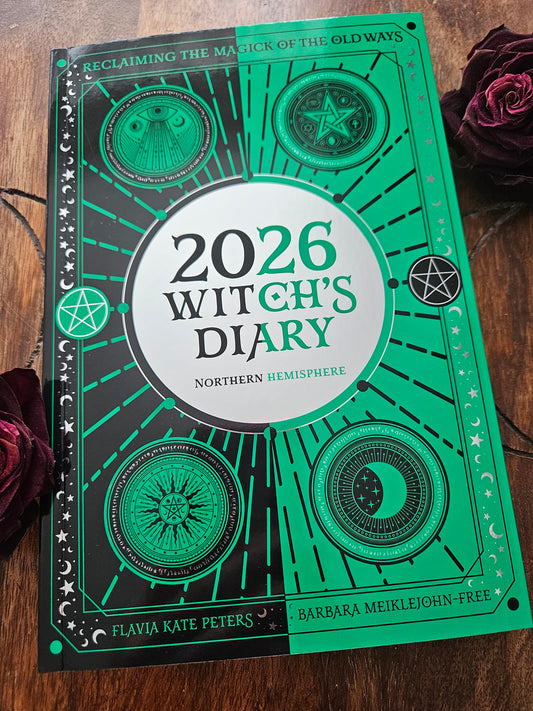 2026 Witch's Diary Planner Calendar: Northern Hemisphere: Reclaiming the magick of the old ways (Planners)