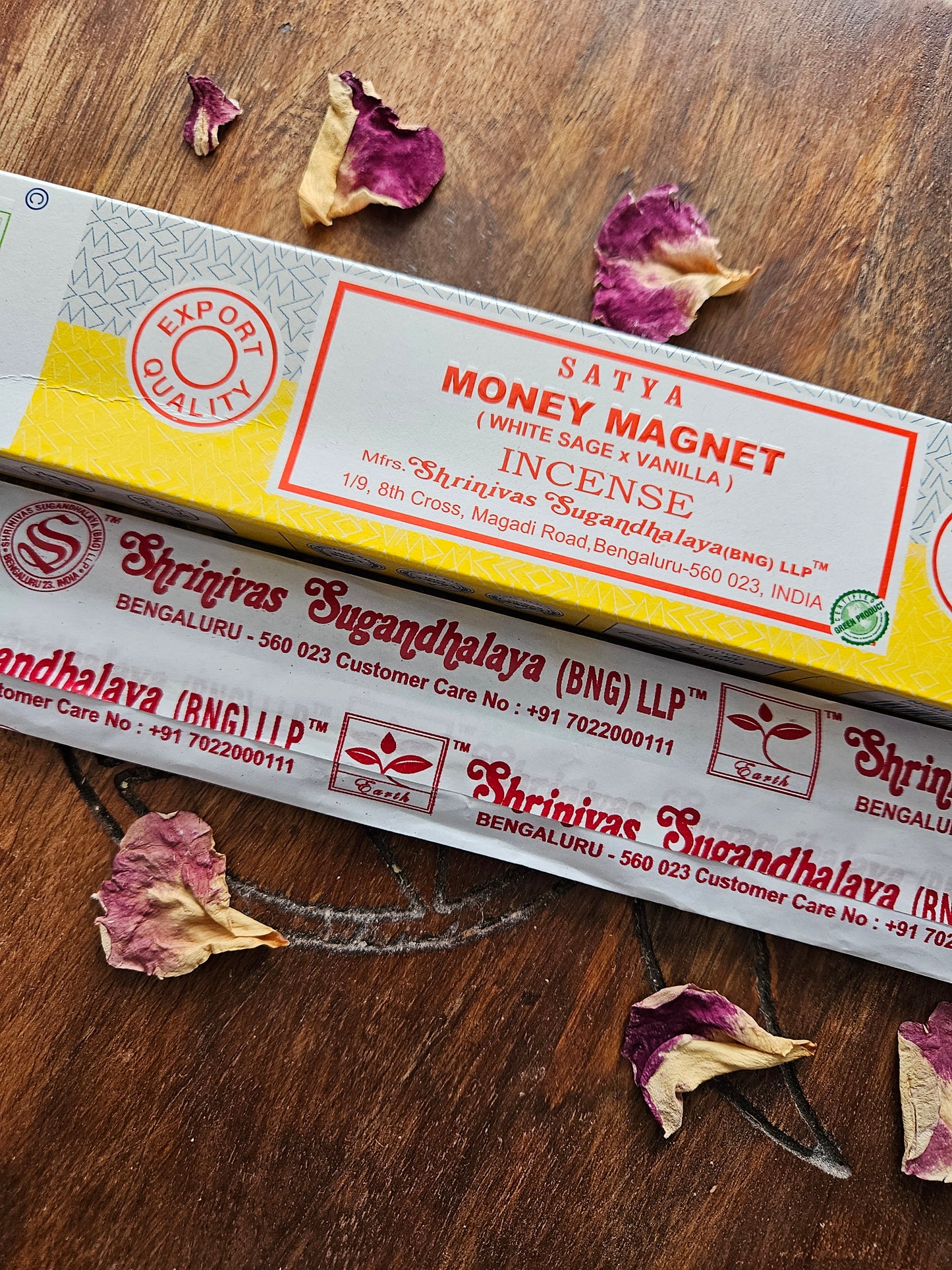 Money Magnet Earth Incense by Satya