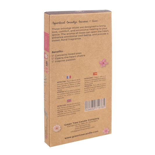 Rose Love Spiritual Smudge Incense Sticks