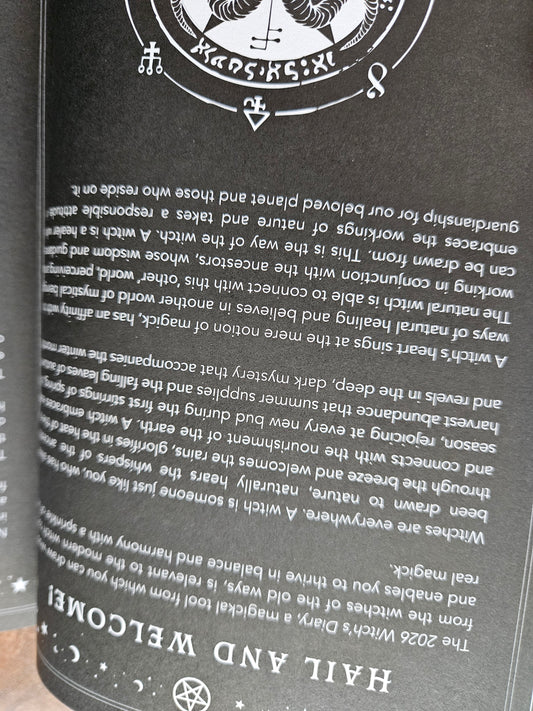 2026 Witch's Diary Planner Calendar: Northern Hemisphere: Reclaiming the magick of the old ways (Planners)