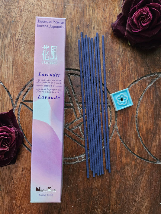 Ka-fuh White Plum or Lavender Japanese Incense