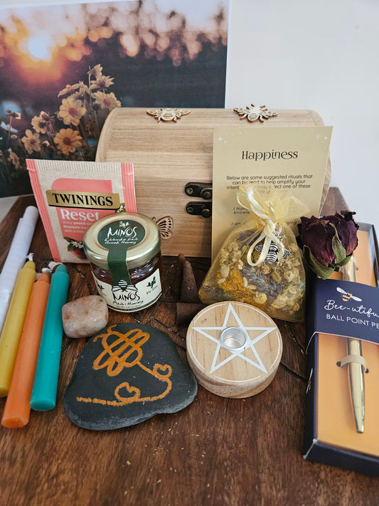 Summer Honey Bee Spell Box