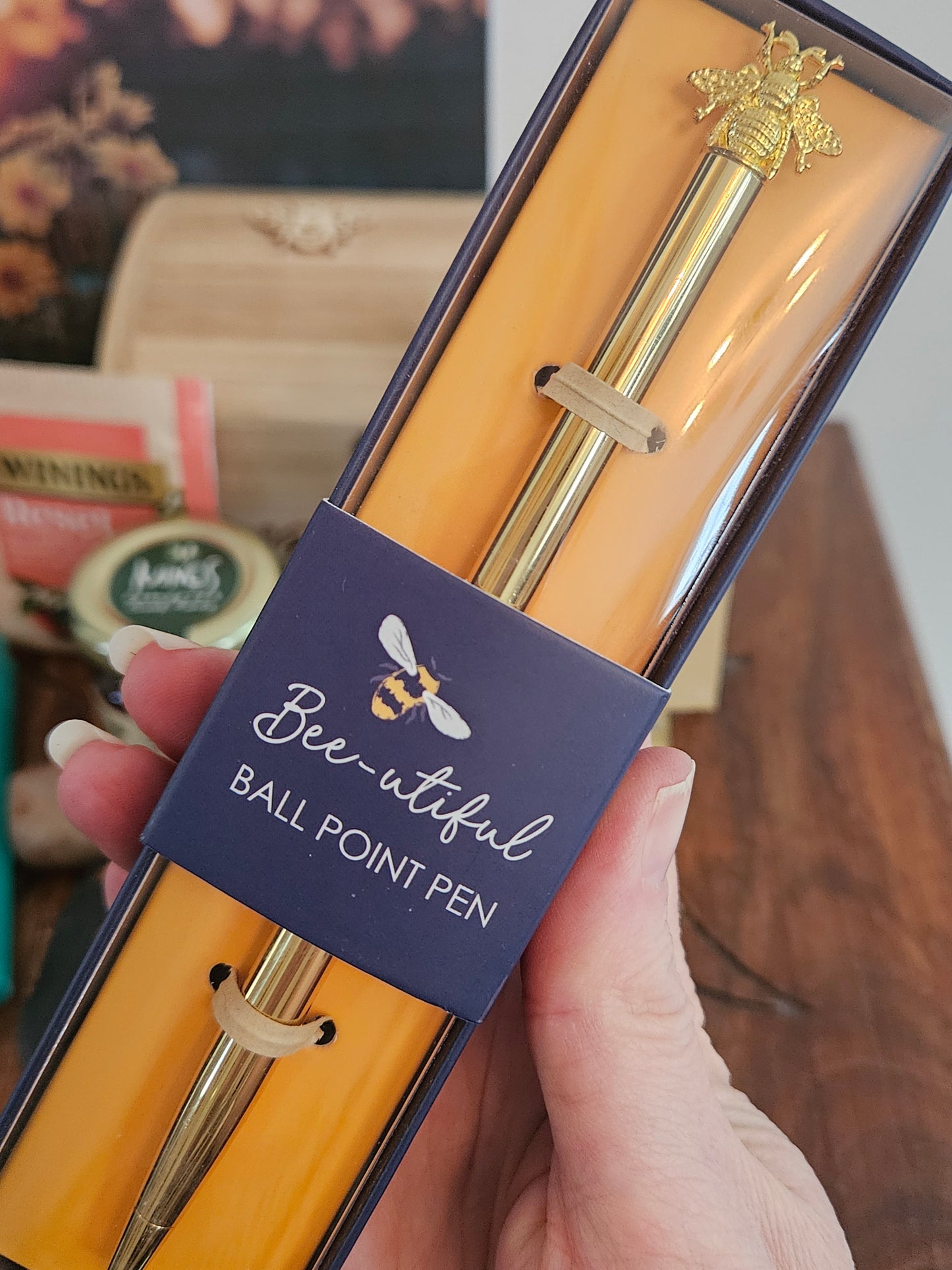 Summer Honey Bee Spell Box