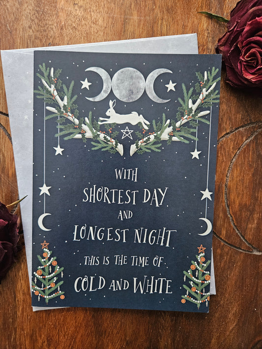 Feasts and Light Greeting Card (Solstice)