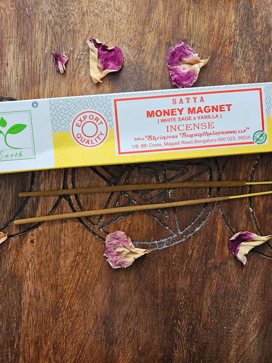 Money Magnet Earth Incense by Satya