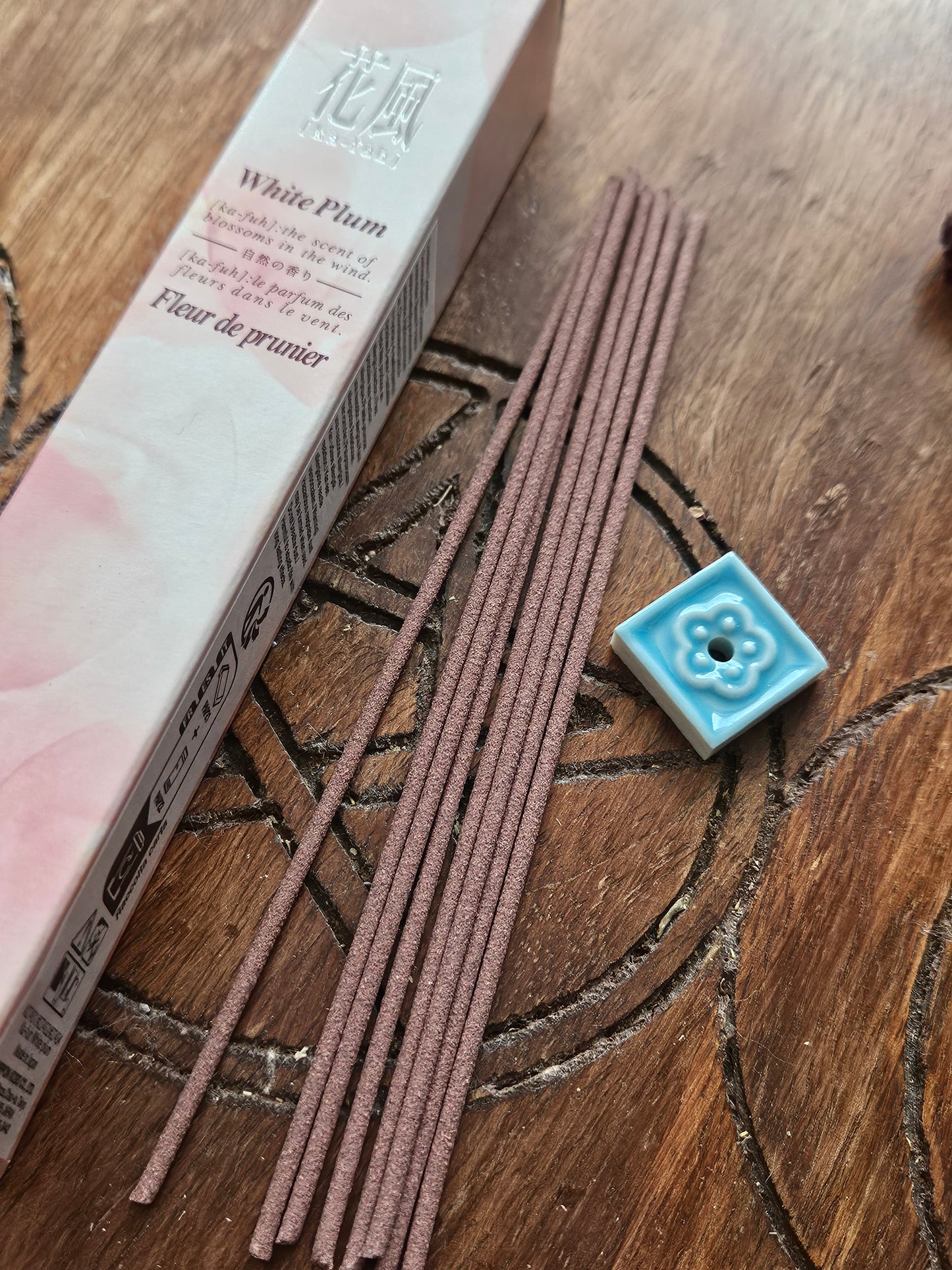 Ka-fuh White Plum or Lavender Japanese Incense