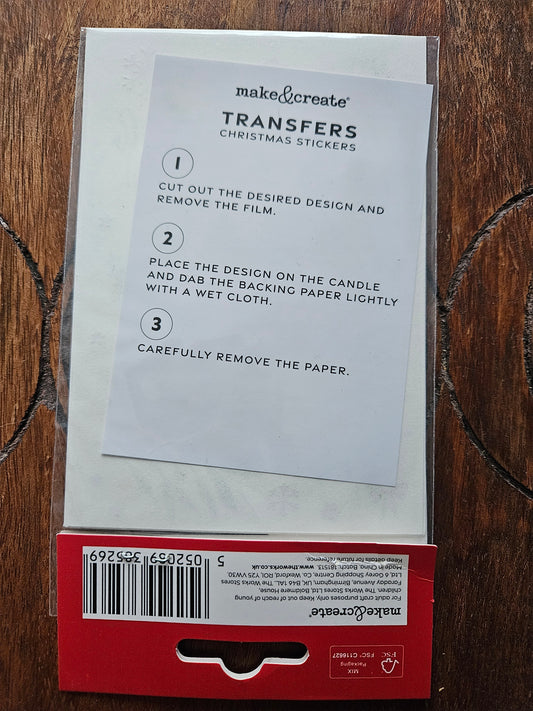 Make & Create Transfers - Christmas Stickers