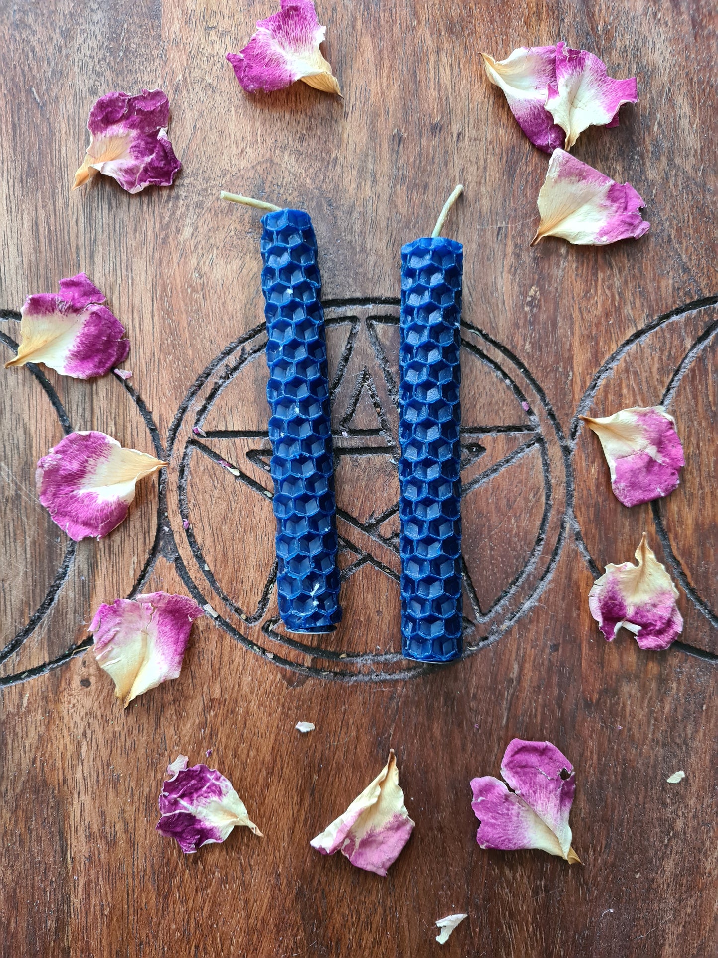 Blessed Bee beeswax spell candles