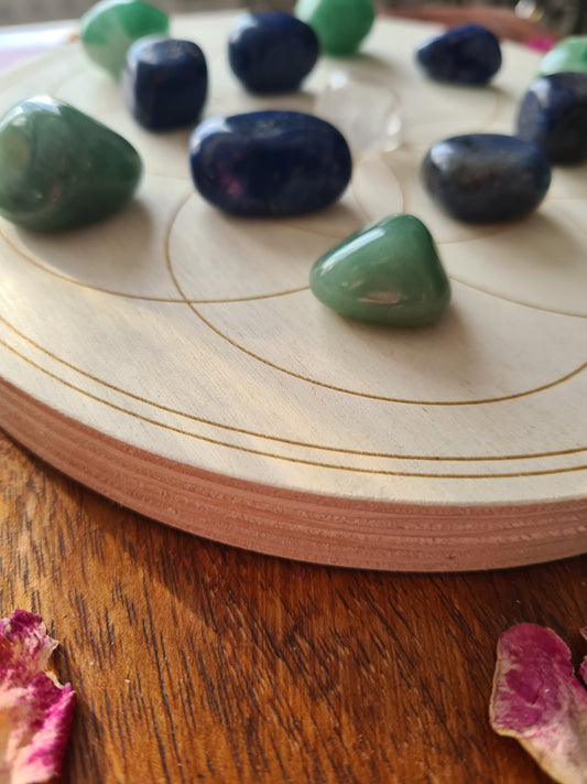 Crystal Grids for prosperity and abundance
