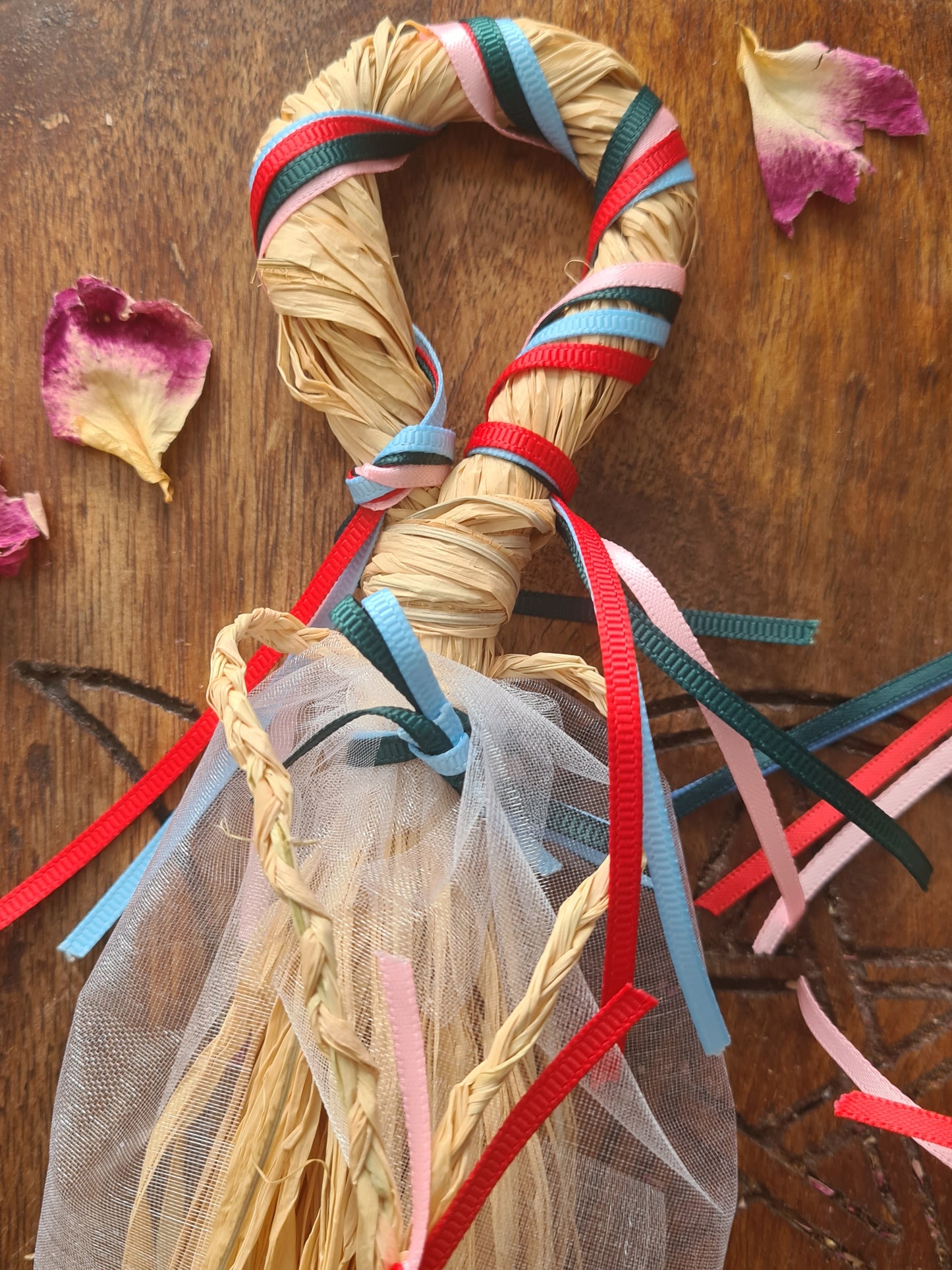 Beltane Corn Doll - Handmade - Fairy - Hare