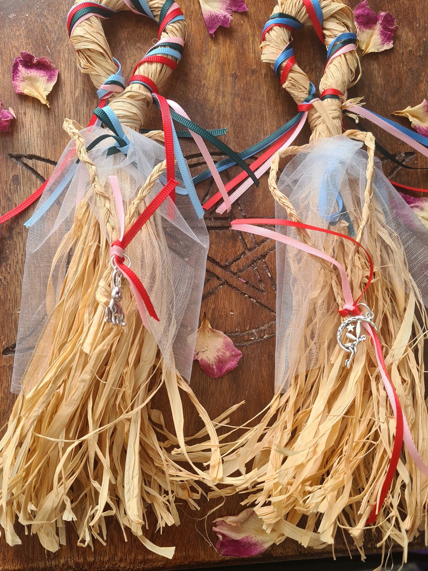 Beltane Corn Doll - Handmade - Fairy - Hare