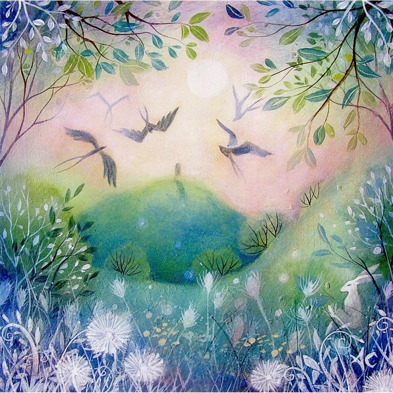 First Light Greeting Card (Blank) by Amanda Clark