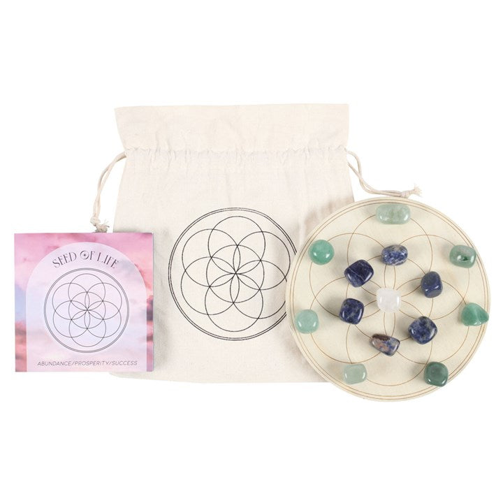 Crystal Grids for prosperity and abundance