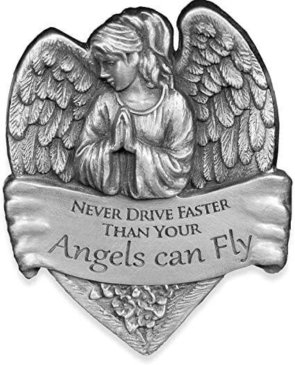 Angel Star Visor Clip ~ New Driver ~ Best Friend ~ Never Drive Faster than your Angels Can Fly ~ Guardian Angel