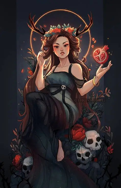 🕯️ Persephone’s Descent: A Samhain Reflection