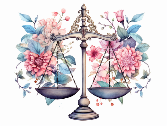 🌸 Mini Libra Tea Blend: “Equilibrium Elixir”