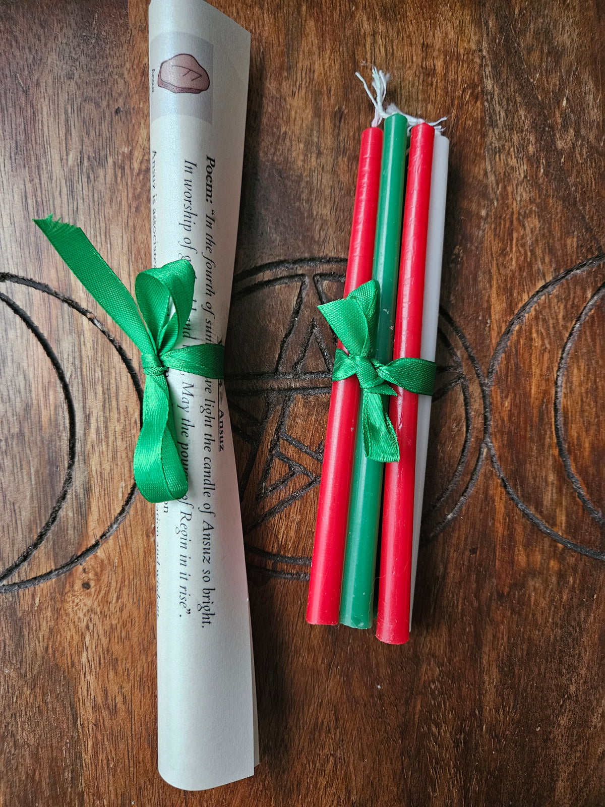 Sunwait Ritual Kit: Six Weeks of Candlelight -  Reflection and the Returning Sun