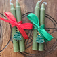 Cedar and Pine Winter Solstice Ritual Spell Candles