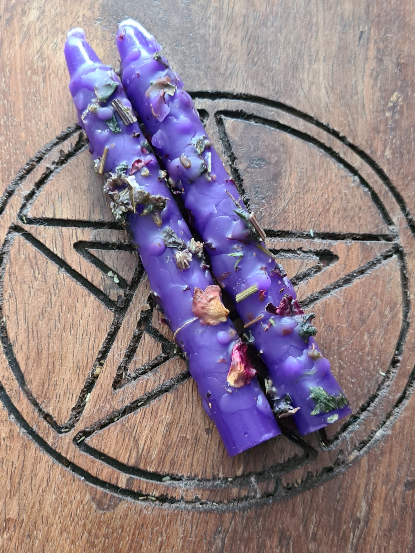 Dressed Spell Candles ~ Good luck ~ Self Love/Romantic Love ~ Anxiety relief -  Ritual and anointed candles