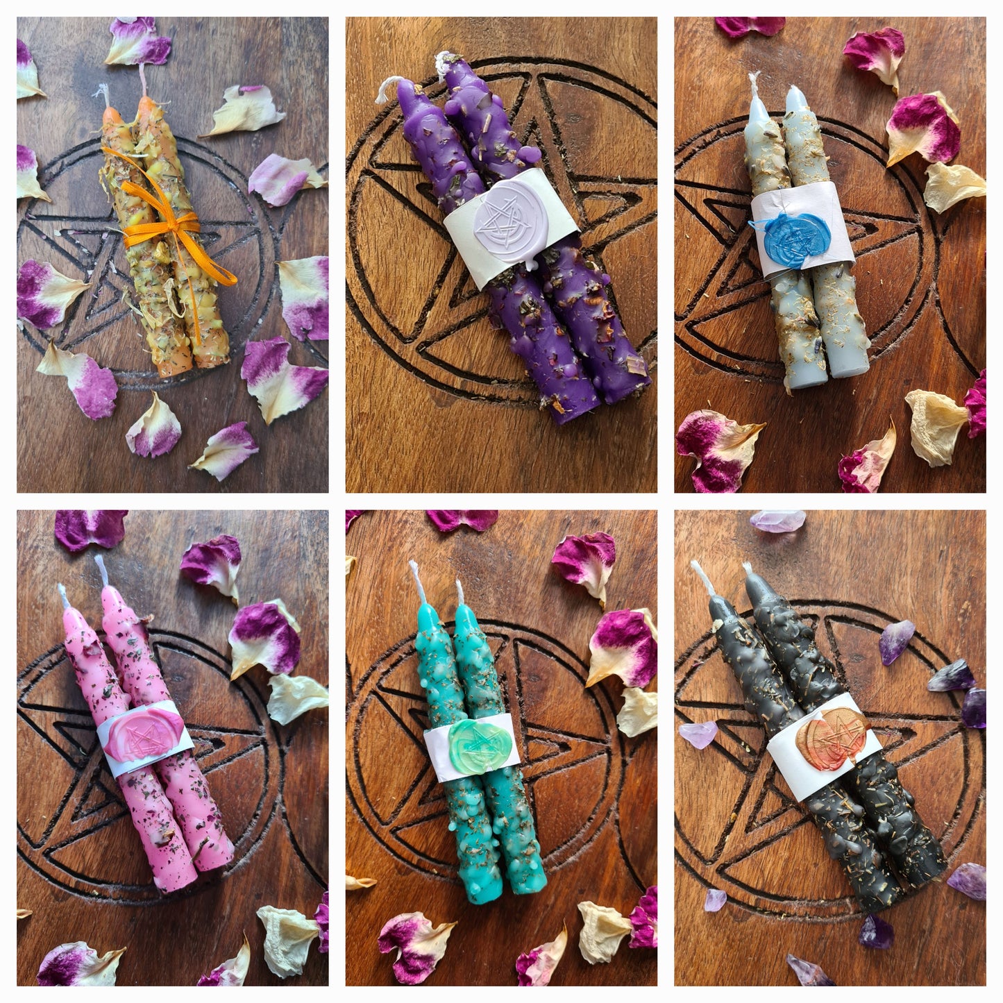 Dressed Spell Candles ~ Good luck ~ Self Love/Romantic Love ~ Anxiety relief -  Ritual and anointed candles