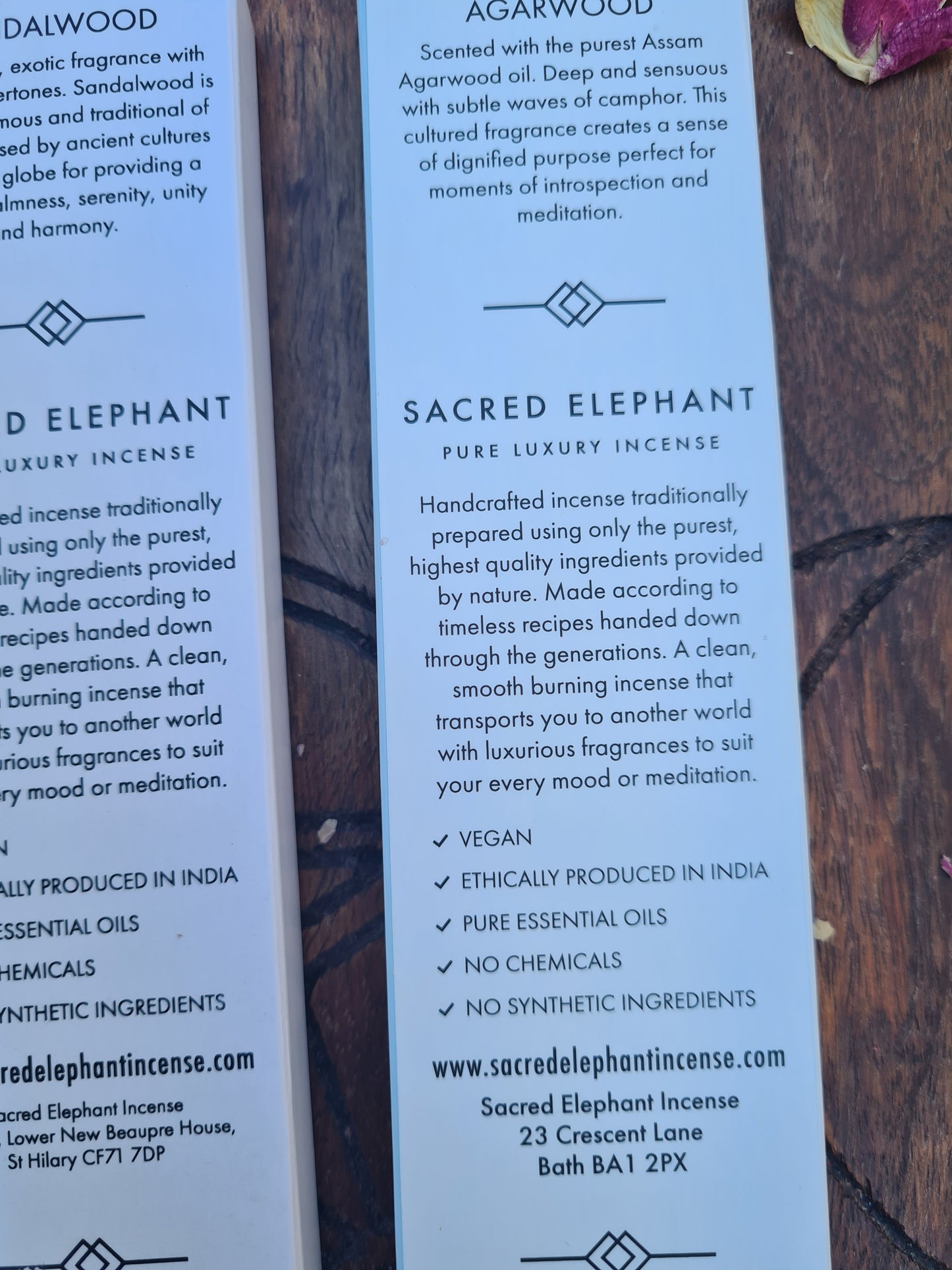 Sacred Elephant Luxury Incense - Sandalwood, Jasmine, Agarwood