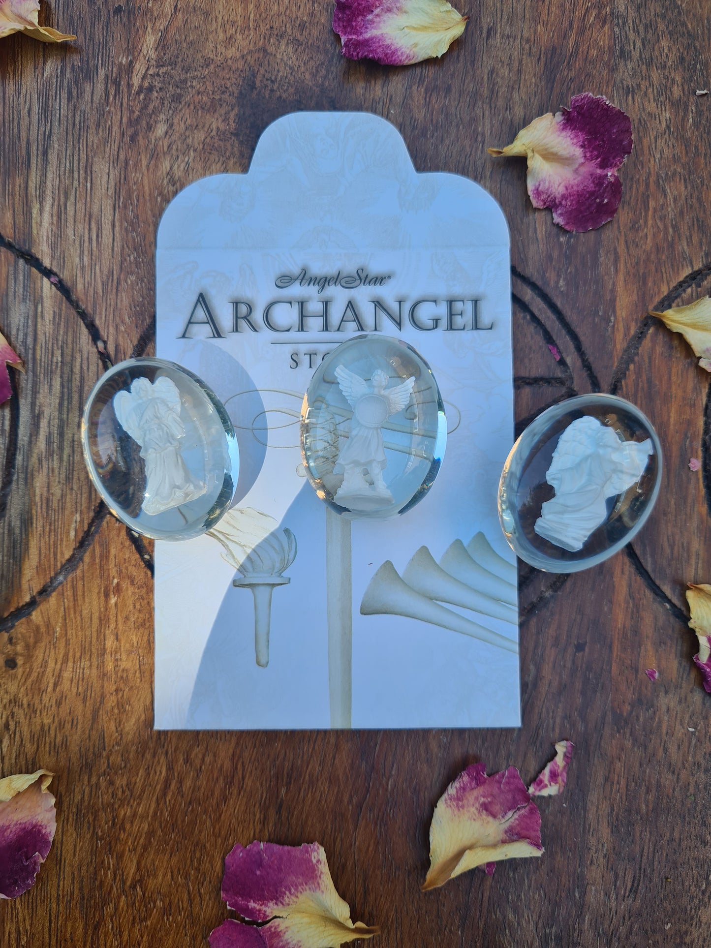 Archangel Worry stone - Michael, Raphael, Gabriel