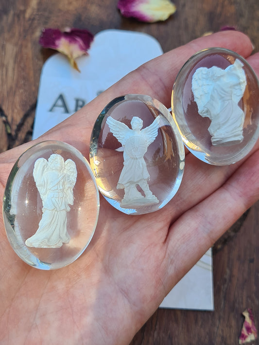 Archangel Worry stone - Michael, Raphael, Gabriel