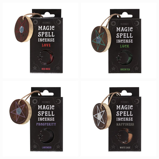 Spell Incense Cones with Holder