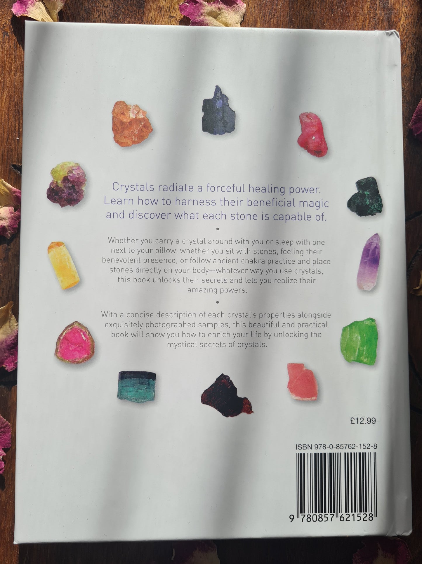 Sacred Crystals - Crystal Book (Hardback) by Hazel Raven