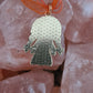 Annabelle style Organza Pendant