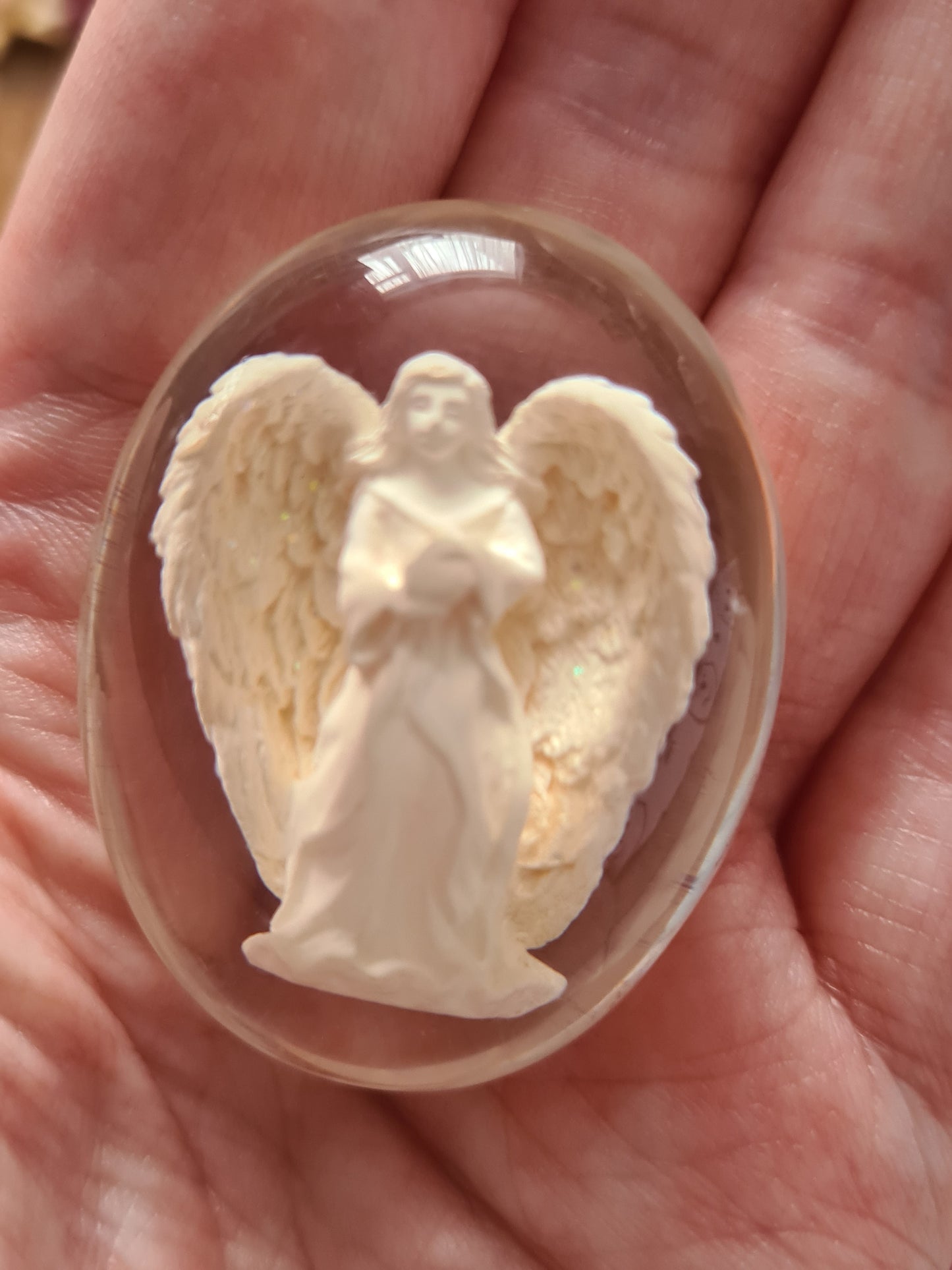 Angel Worry Stone - Angelite