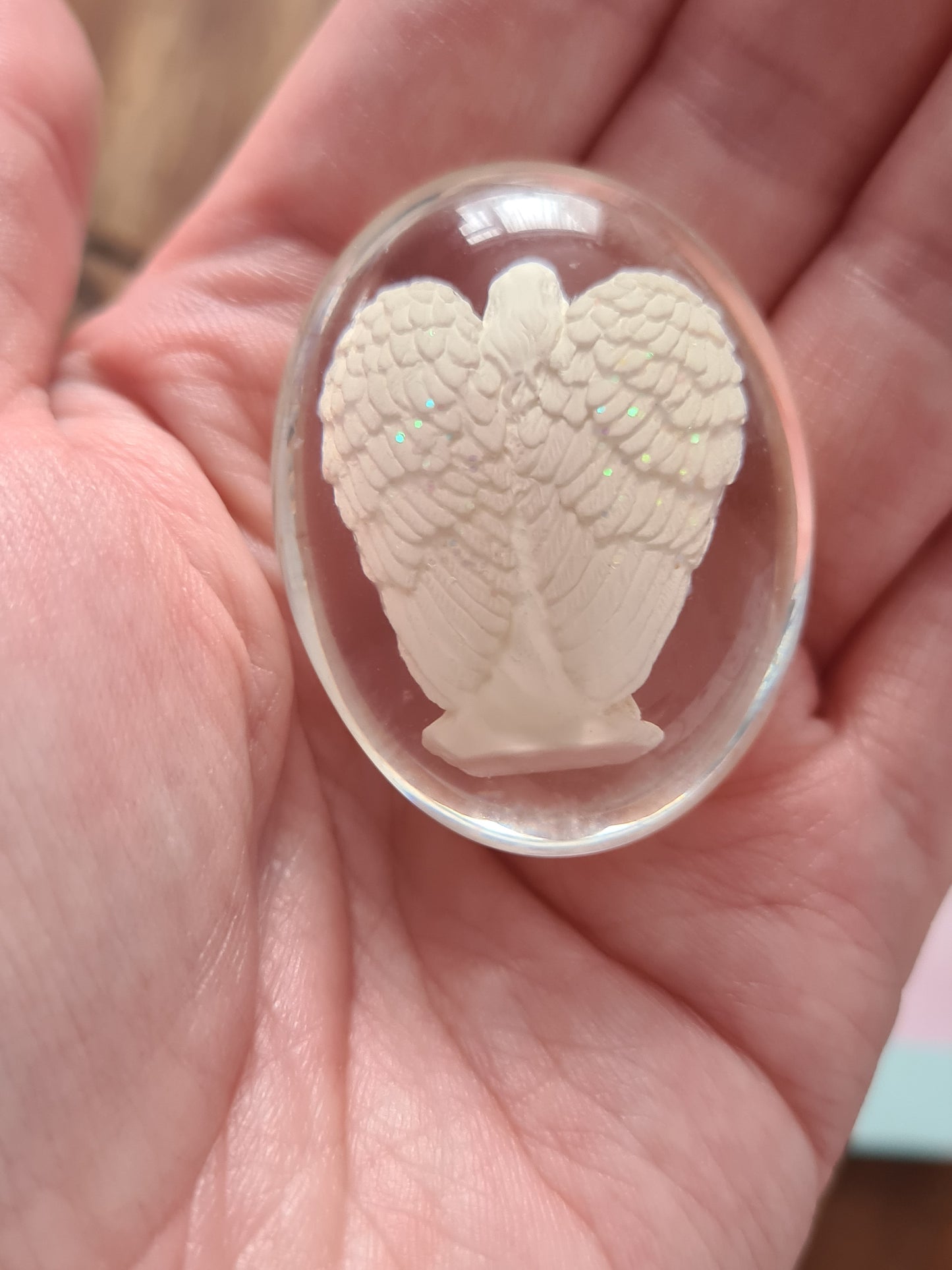 Angel Worry Stone - Angelite