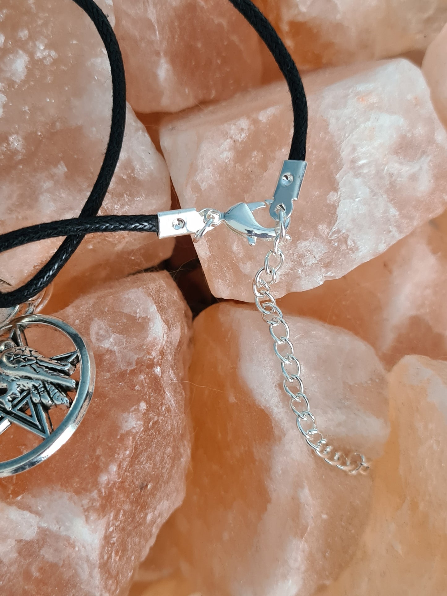 Pentacle and Crow Unisex Pendant