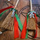 Winter Solstice Mini Besom Broom - Yule