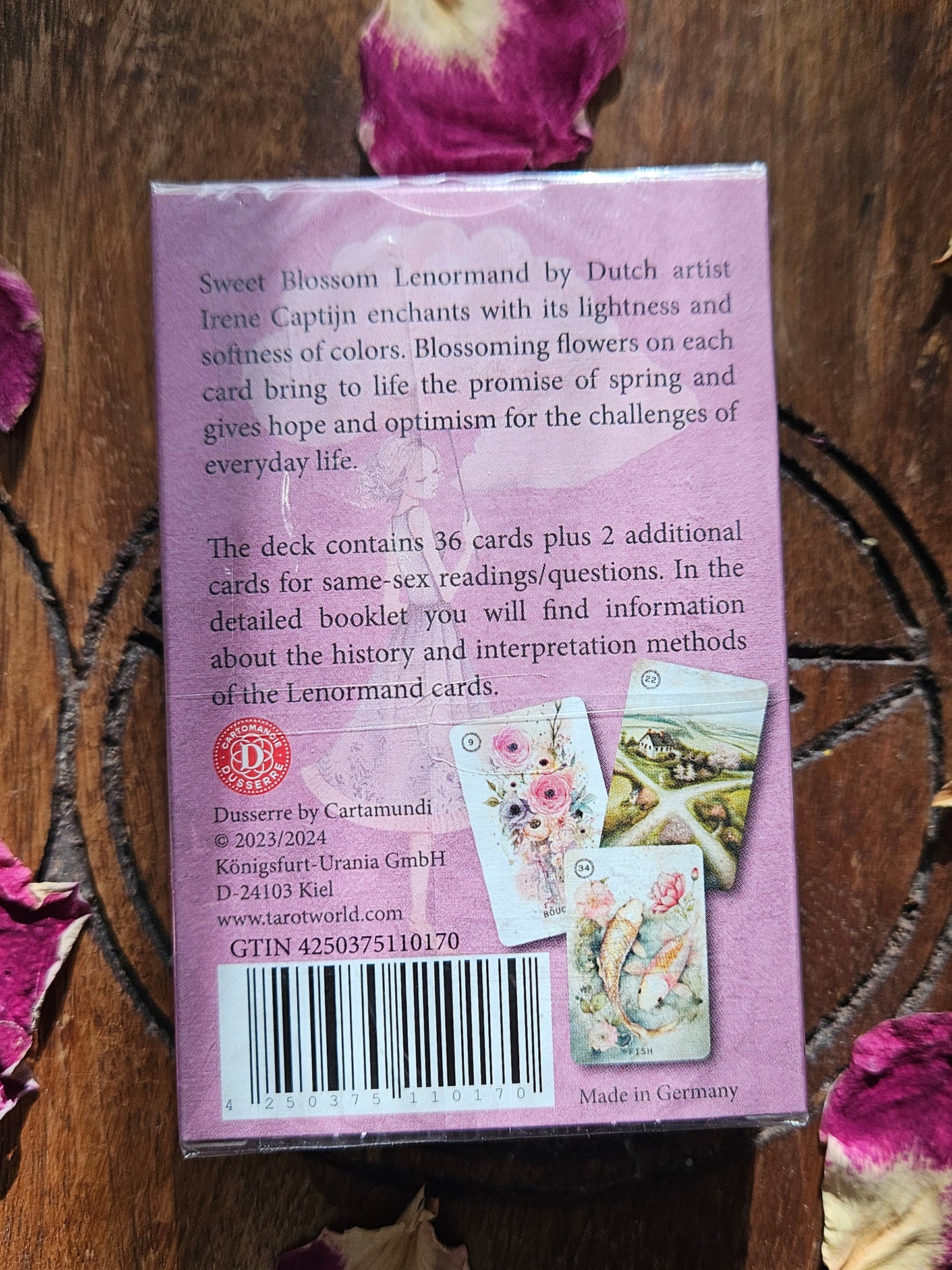 SWEET BLOSSOM LENORMAND CARDS