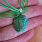 Rough Natural Malachite Pendant