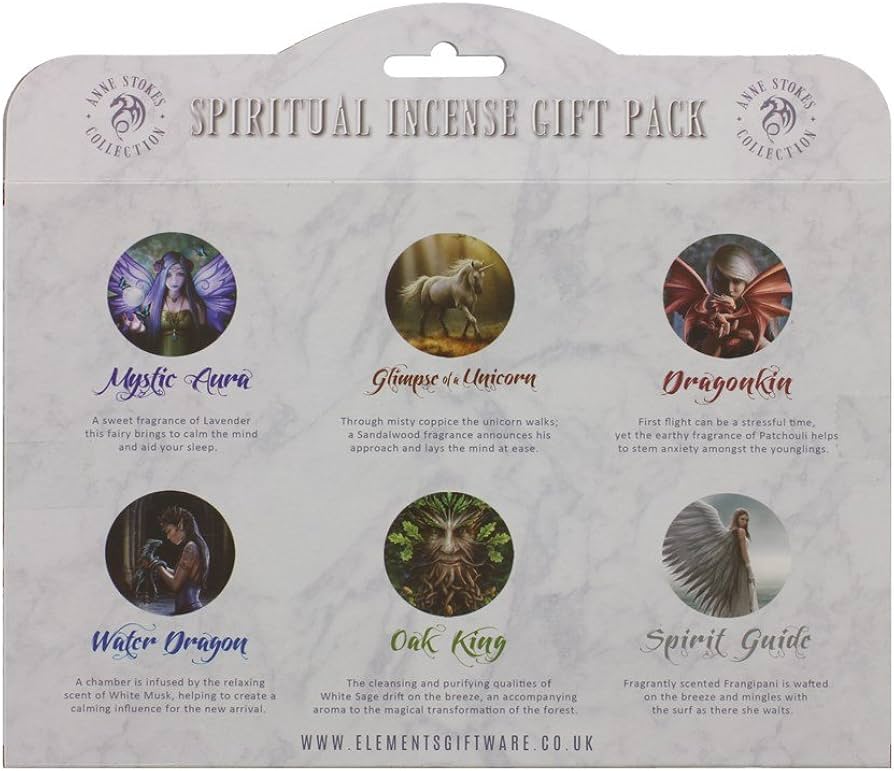 Spiritual Incense Stick Gift Pack by Anne Stokes