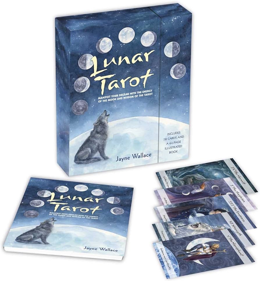 Lunar Tarot: Manifest your dreams with the energy of the moon and wisdom of the tarot