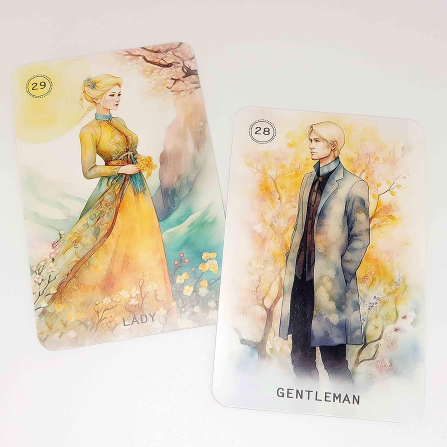 SWEET BLOSSOM LENORMAND CARDS