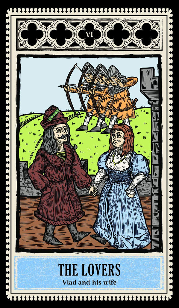 Vlad Dracula Tarot by Travis McHenry