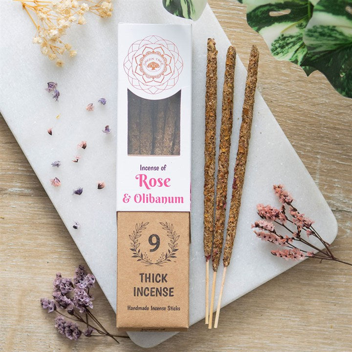 Rose & Olibanum Botanical Incense Sticks