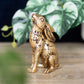 13cm Resin Midnight Hare Ornament