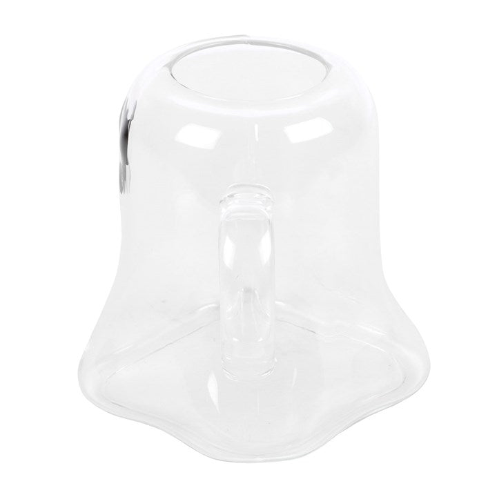 Ghost Shape Glass Mug