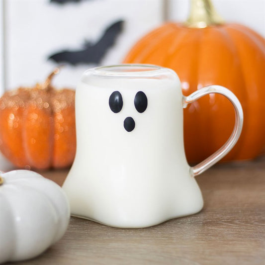 Ghost Shape Glass Mug