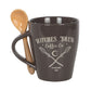 Witch Mugs - Witches Brew Coffee Co - Broomstick runs on Coffee