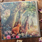 Woodland Hares Greeting Card (Blank)