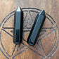 Black Obsidian Crystal Wand (60 mm)