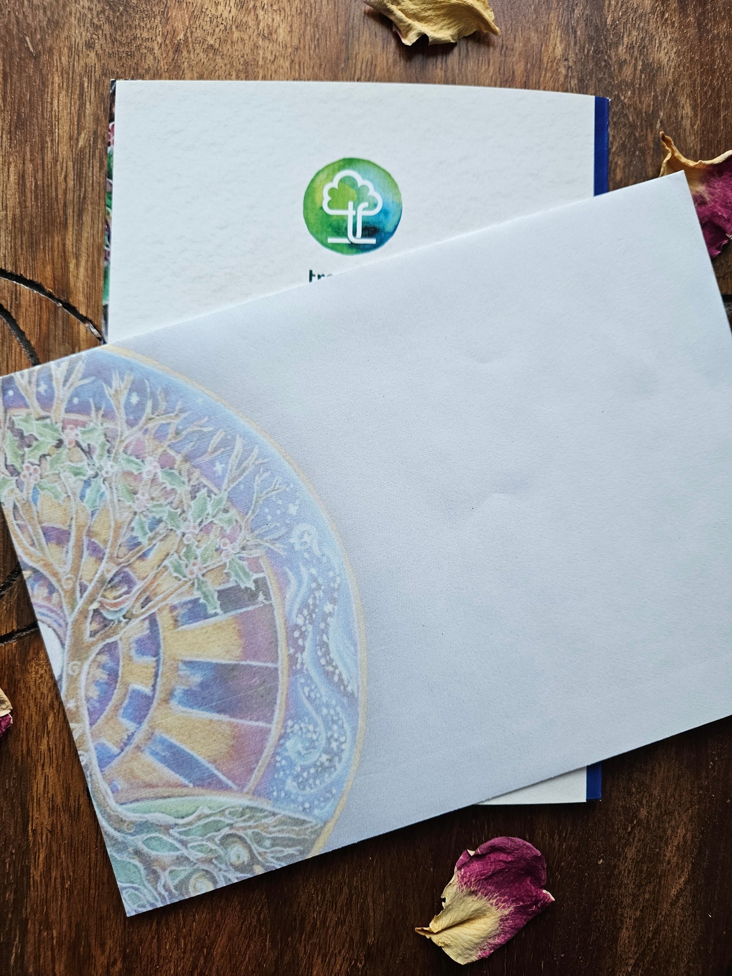 Winter Solstice Mandala Greeting Card