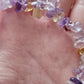 Ametrine Spring Bracelet ~ Spring ~ Ostara ~ Purple Daisy